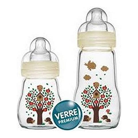 Mam Bottiglia In Vetro 170 Ml 06 Mesi Tipo Flusso 1 Colore: Bianco - Foto 2