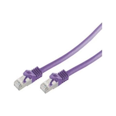 Bs75511-0.5v Viola Per Cavo Di Rete 05 Mcat. 7 Cavo Grezzo S /ftp (s-s-stp) (bs75511-0.5v) - Foto 1