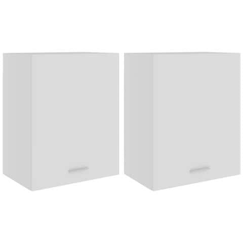 Armadi Sospesi “Lyon” 2 pz Bianchi 50x31x60 cm - Foto 1