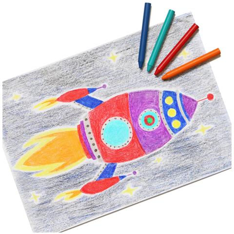 Cf12 Pastelli A Cera D 9 X 85mm Ass - Foto 2