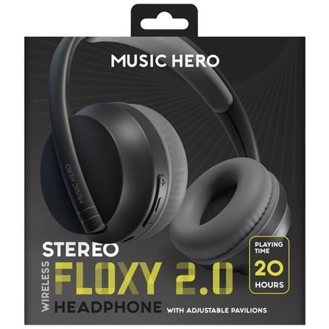 Floxy 2.0 Cuffie Wireless A Padiglione Musica e Chiamate USB tipo-C Bluetooth Nero - Foto 3