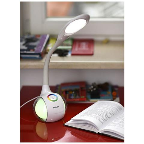 Lampada Da Tavolo Aje-rainbow Rgb Bianco 80 Plastica 6 W 230 V - Foto 5