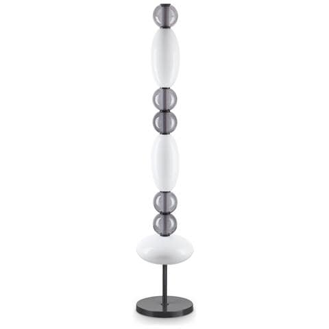 Piantana Da Terra Contemporanea Lumiere Metallo Nero Led 58w 3000k Ip20 - Foto 1