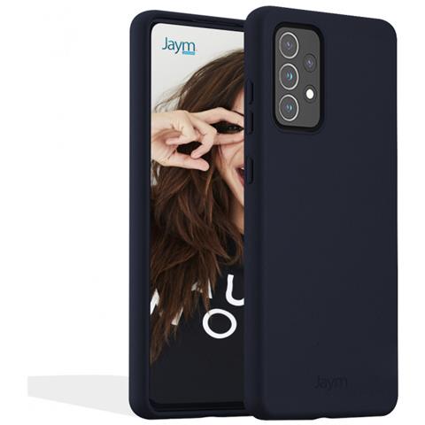 Cover Per Samsung Galaxy A03s Premium Silicone Microfibra, Blu - Foto 1