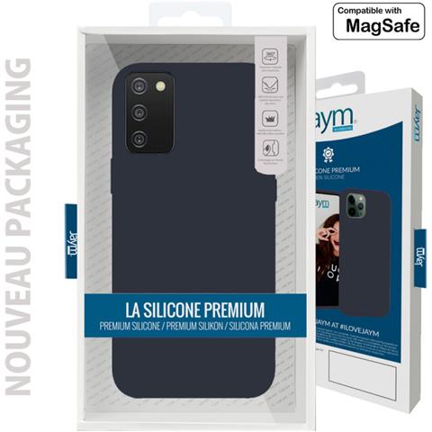 Cover Per Samsung Galaxy A03s Premium Silicone Microfibra, Blu - Foto 2