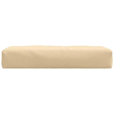 Cuscino Per Pallet Beige Mélange 60x60x10 Cm In Tessuto - Foto 2
