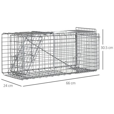 Trappola Per Ratti, Topi E Nutrie Pieghevole In Acciaio - Foto 1