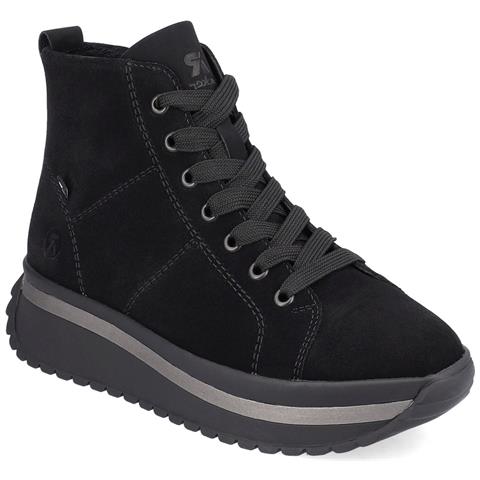 Black Casual Closed Booties Stivaletti Pelle Scamosciata /nabuk Scarpe Donna Nero Eu 37, W0960-00 - Foto 1