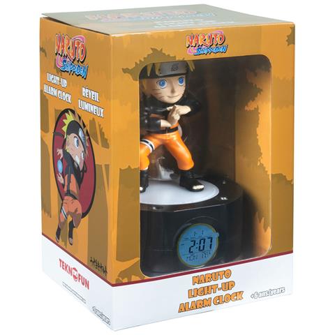Sveglia Digitale Modello Naruto Uzumaki, Multicolore - Foto 5