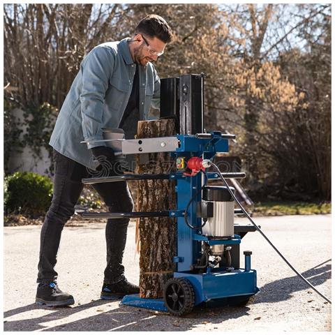 Spaccalegna Elettrico Verticale 8 Tonnellate 3500 W Compact 8t 400v - Foto 8