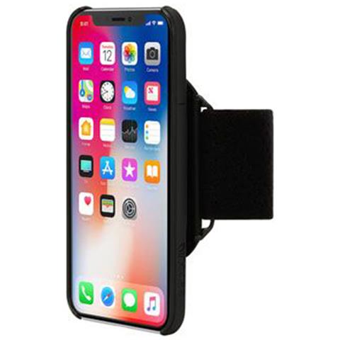 Fascia Da Braccio Sportiva Regolabile E Leggera Pro Per Iphone X / Xs, Nero - Foto 3