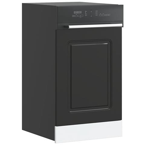 Pannello Lavastoviglie Kalmar Nero 45x1,5x67 Cm In Truciolato - Foto 1