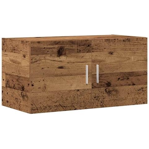 Armadietto Da Parete Legno Antico 80x39x40 Cm In Truciolato - Foto 2