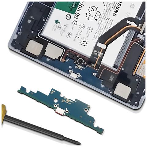 Connettore Di Carica Usb-c Galaxy Tab S10 Ultra Originale, Nero - Foto 2