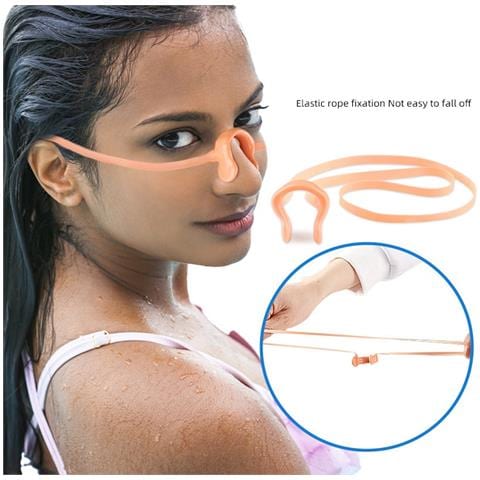 Clip Naso Da Nuoto Con Cordino - Comodo E Sicuro - Foto 3