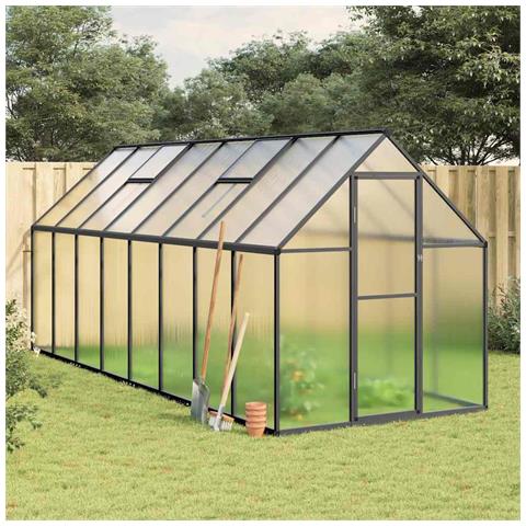 Telaio Serra con Base Antracite 445x169x195 cm in Alluminio - Foto 2