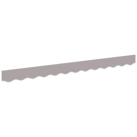Tenda Valance per telaio da 2,5 m Grigio chiaro 2,3x0,2 m - Foto 1
