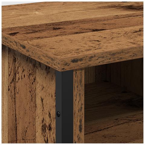 Mobile Lavabo da Bagno Legno Vecchio 91x35x60 cm Legno Ingegnerizzato - Foto 9
