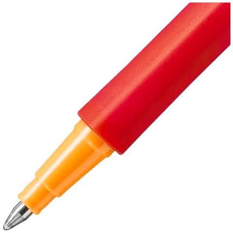 pointVisco - Penna Roller a inchiostro Gel - Confezione da 10 - Rosso - Foto 2