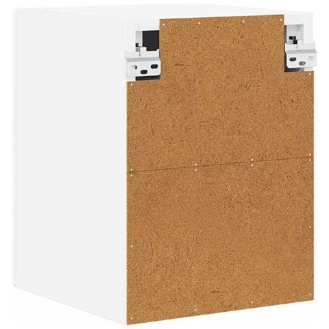 Pensile cucina 2 pcs Bianco 30 x 31 x 40 cm Legno multistrato - Foto 9