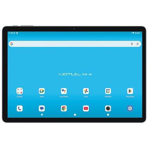 SmartPad Azimut 4 PLUS - 4G Spreadtrum LTE-FDD 128 GB 27,8 cm (10.9") 6 GB Android 15 Nero - Foto 1