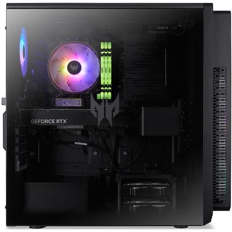 Predator PO5-660 Intel Core Ultra 7 265F 64 GB DDR5-SDRAM 4 TB SSD NVIDIA GeForce RTX 5080 Windows 11 Home Desktop PC Nero - Foto 2