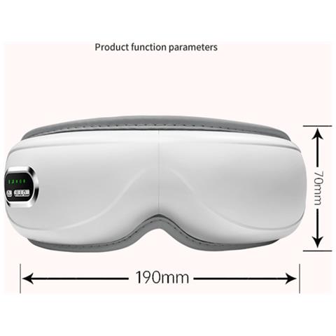 Massaggiatore Oculare Intelligente Con Calore, Vibrazione, Compressione Dell'aria E Musica Bluetooth - Foto 2