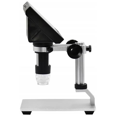 Microscopio Digitale Dm4-z04008 - Schermo Lcd 4,3"" | Ingrandimento 50x-1000x | Connessione Pc, 8 Led Regolabili, Microsd - Foto 6