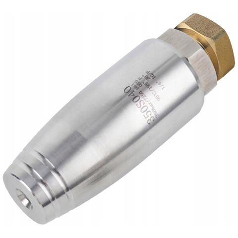 Ugello Rotante Turbosteel 040-m18 Inox - 350 Bar, Acciaio Inox, Filettatura M18 | Compatibile Con Idropulitrice Kärcher Hd /hds - Foto 2