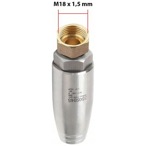 Ugello Rotante Turbosteel 040-m18 Inox - 350 Bar, Acciaio Inox, Filettatura M18 | Compatibile Con Idropulitrice Kärcher Hd /hds - Foto 8