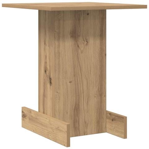 Tavolino Rovere artigianale 44,5 x 45 x 55 cm Legno multistrato - Foto 1