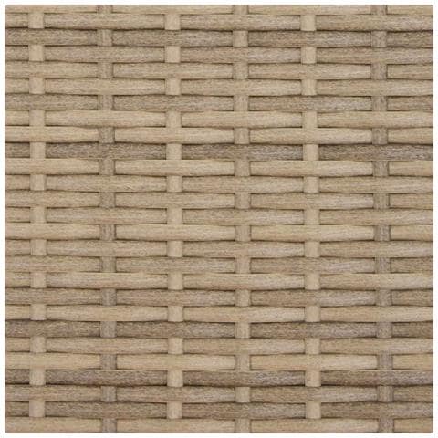 Set di divani 6 pcs 4-Numero di posti Beige e Grigio Chiaro - Foto 9