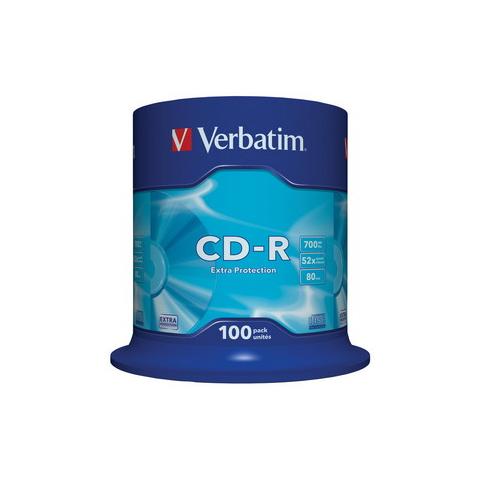 CD-R Datalife 48x 700MB 100pz Spindle Retail Extra Protect - Foto 1