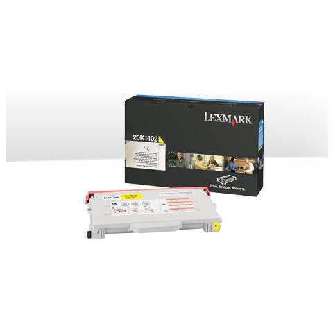 20K1402 Toner Originale Giallo per Lexmark C510 / C510dtn Capacità 6600 Pagine - Foto 2