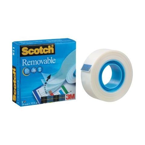 nastro adesivo scotch magic 811-1933 invisibile rimovibile 19mmx33mt - Foto 1