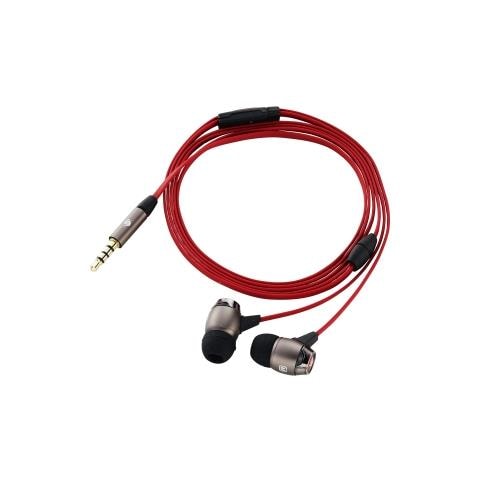 Auricolari con Microfono per PC Connessione Cavo Rosso 1.2 m - Foto 1
