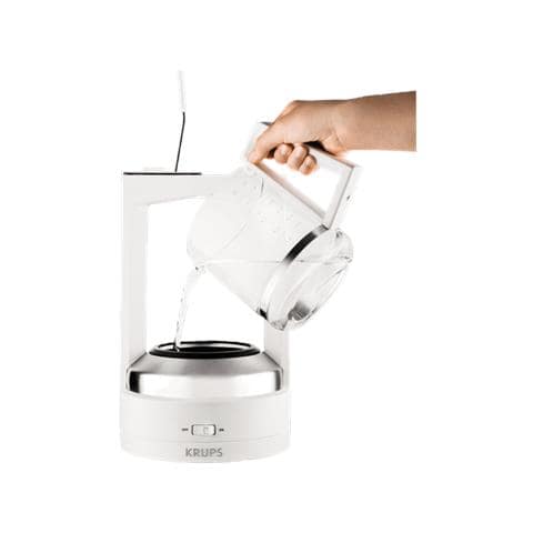 Macchina da Caffè Americano con Filtro KM 4682 12 Tazze Potenza 850 Watt Colore Bianco - Foto 2