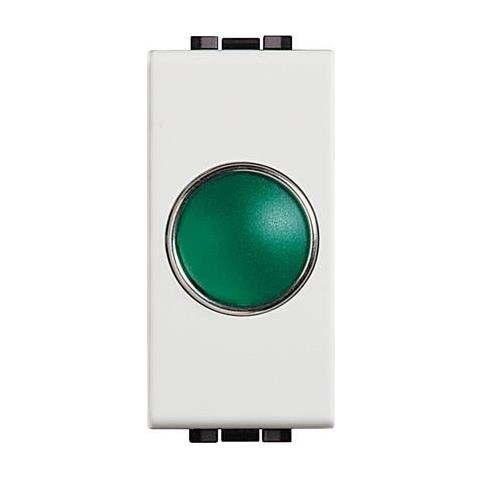N4371v Portalampada Spia Verde (per Led Art. Ln4742v12t E Ln4742v230t) L - Foto 2