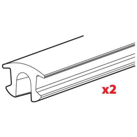 Set 2 Gomme Inferiori Barre Quadra Alumia Club Kum - Foto 1