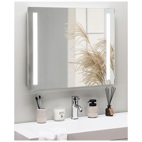 Specchio A Led Da Parete 60 X 70 Cm Lirac - Foto 20