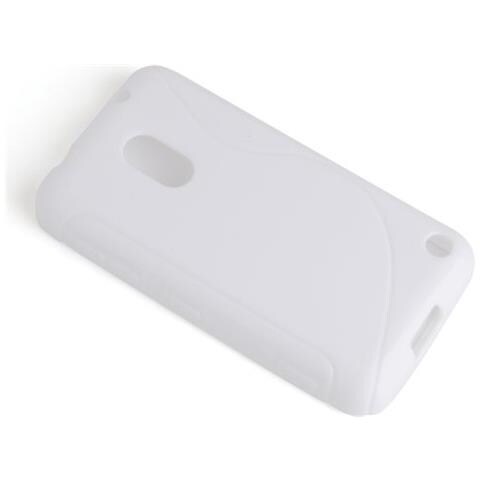 Custodia Compatibile Con Nokia Lumia 620 In Magnesio Bianco - Coperchio Protettivo In Silicone Tpu Flessibile - Foto 2