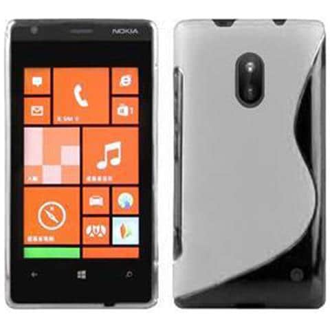 Custodia Compatibile Con Nokia Lumia 620 In Magnesio Bianco - Coperchio Protettivo In Silicone Tpu Flessibile - Foto 4