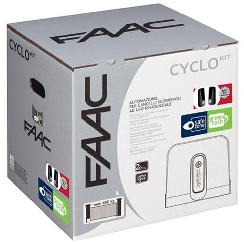 Kit Rapid Cyclo Automazione Cancello Scorrevole 400kg 24v Safe&green - Foto 2