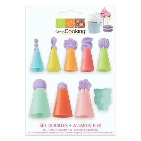 Set Di 8 Bocchette In Plastica + Adattatore - Foto 2