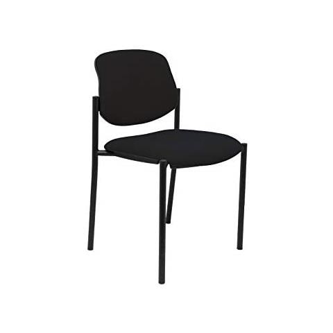 27 nbali840 - sedia Confidente, Nero - Foto 1