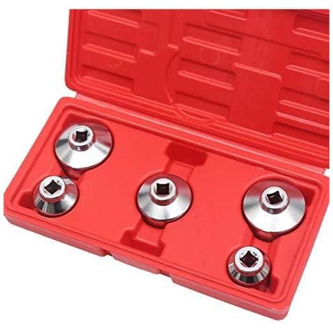 Katsu Strumenti Chiave Per Filtro Olio Coppa 5pcs Set 24 27 32 36 38 Mm - Foto 1