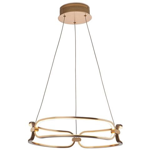 Lampada A Sospensione A Led Integrata, Oro Rosa - Foto 7
