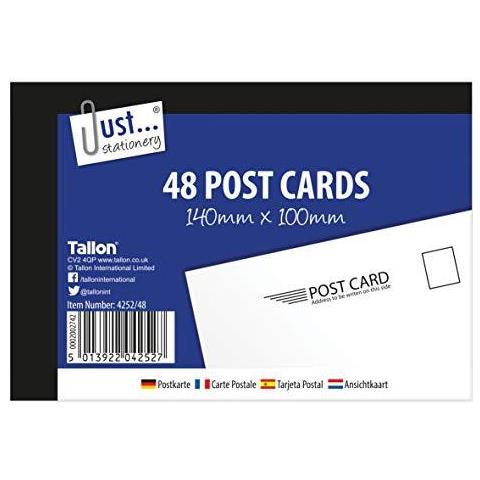 Basta Cancelleria 140x100mm Post Card (confezione Da 48)  - Foto 1