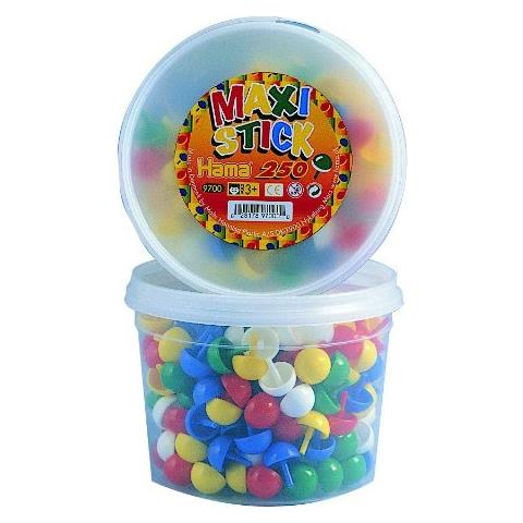Hama - 9700 - Mondo Creativo - Perline E Gioielli - Pegni Maxi: Pegni 250 Pot - Foto 1