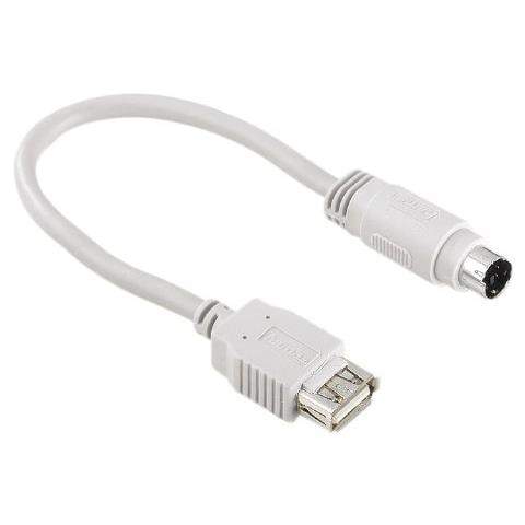 Adapter / Converter USB-PS / 2, Grey 0.15m USB A Grigio cavo USB - Foto 1